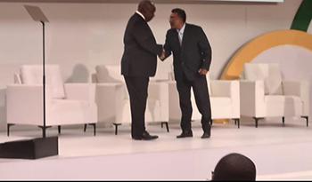 Cyril Ramaposa meeting Dean