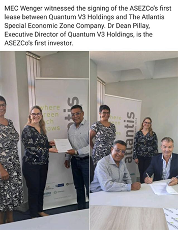 Signing Atlantis deal